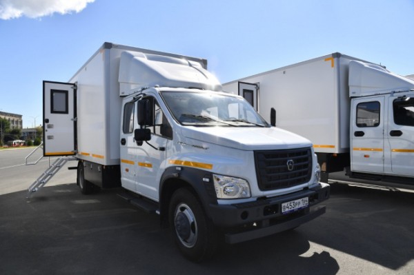 7 районных больниц региона получили современные мобильные медицинские комплексы 7 районных больниц региона получили современные мобильные медицинские комплексы