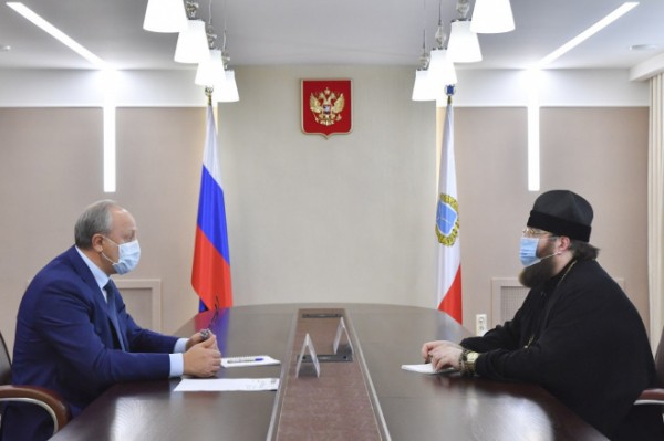 Глава региона Валерий Радаев встретился с Митрополитом Саратовским и Вольским Игнатием