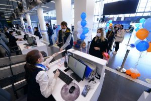 
Аэропорт &laquo;Гагарин&raquo; принял первый рейс авиакомпании &laquo;Азимут&raquo;