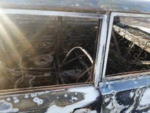 Угонщик сжег заглохшую «копейку» 
Угонщик сжег заглохшую «копейку»