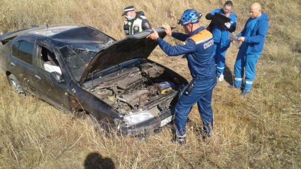 Автомобиль слетел с дороги и перевернулся. Погиб мужчина
Автомобиль слетел с дороги и перевернулся. Погиб мужчина
