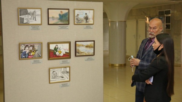 В Москве открыли выставку с картинами саратовских преступников: посетителям предлагают поразмышлять о «вечных жизненных ценностях»
В Москве открыли выставку с картинами саратовских преступников: посетителям предлагают поразмышлять о «вечных жизненных ценностях»