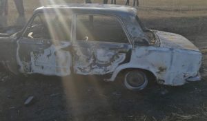 Угонщик сжег заглохшую «копейку» 
Угонщик сжег заглохшую «копейку»