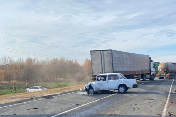 На трассе столкнулись «семерка» и Audi: два человека погибли На трассе столкнулись «семерка» и Audi: два человека погибли
