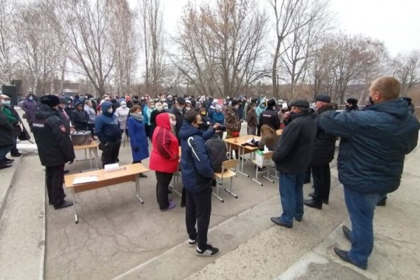 Жители Александровки проголосовали против присоединения к областному центру
