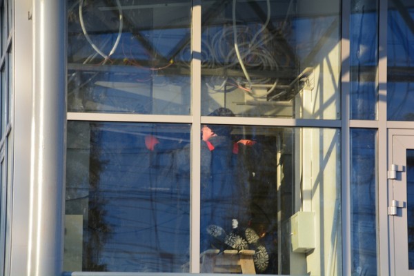 За два дня до сдачи во дворце водных видов спорта кипит работа: показываем, как выглядит долгострой