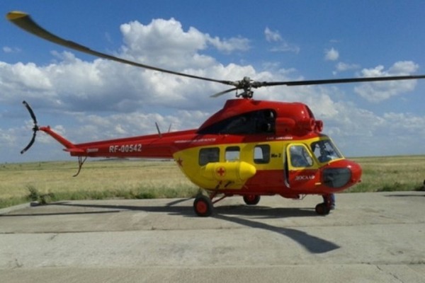 Министр пообещал, что в 2021 году вертолет санавиации совершит 150 вылетов к пациентам
