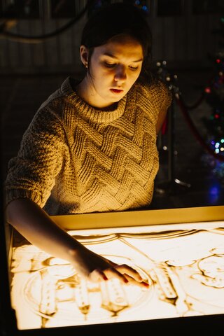 Сотрудники театра оперы и балета покажут зрителям «Щелкунчика» из песка Сотрудники театра оперы и балета покажут зрителям «Щелкунчика» из песка