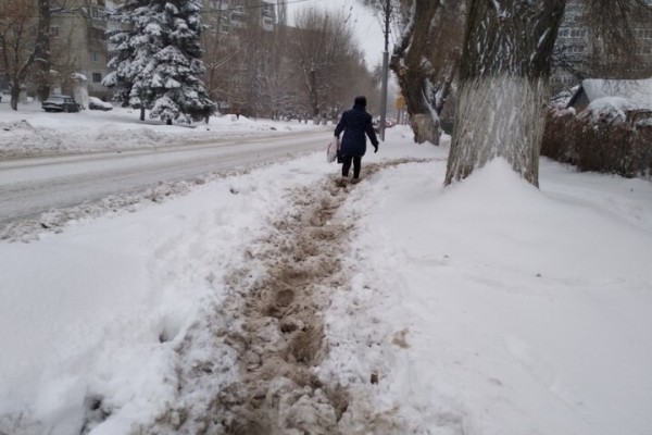 В Саратовской области ожидается сильный снегопад