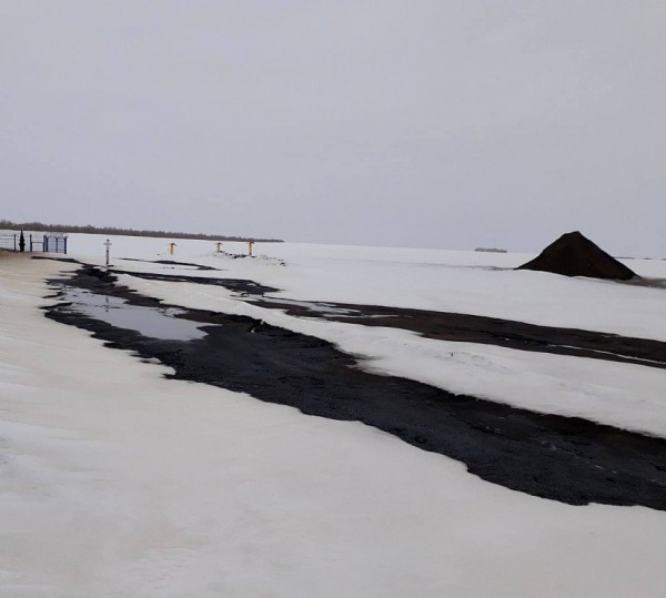 Названа предварительная причина разлива нефти под Саратовом