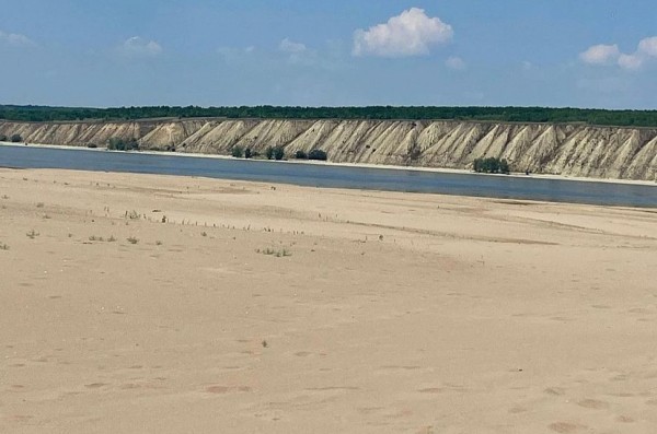 Туристы сравнили саратовский пейзаж с Мальдивами