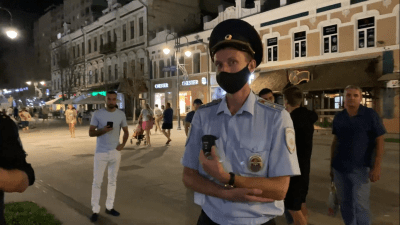 
Николая Бондаренко на проспекте Кирова в Саратове остановила полиция					