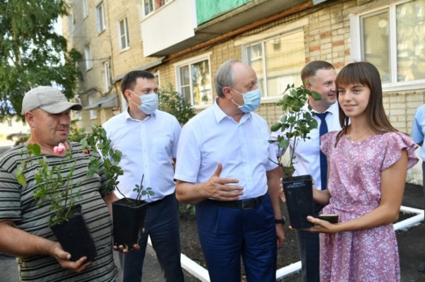 Валерий Радаев ознакомился с благоустройством Аткарска