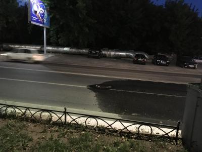 
"Т Плюс" только собирается "брать в работу" рванувшую накануне тепломагистраль в Саратове					