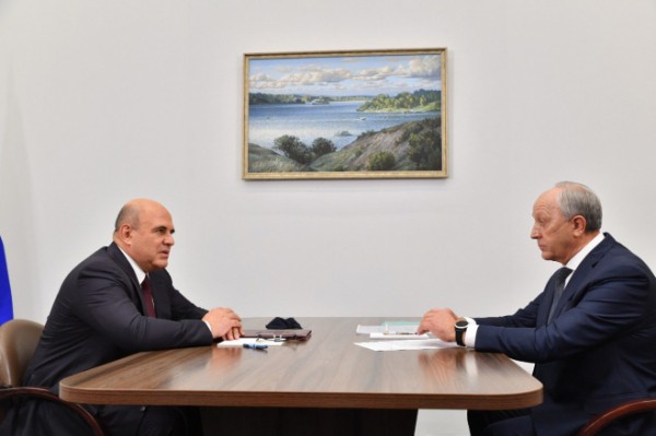 Состоялась двусторонняя встреча Председателя Правительства РФ Михаила Мишустина и Губернатора Валерия Радаева