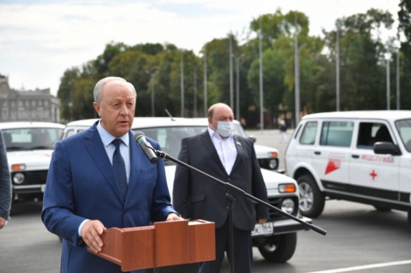 55 новых машин переданы медицинским организациям области