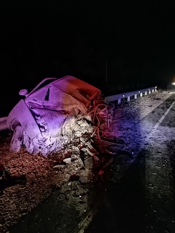 В столкновении двух иномарок на федеральной трассе погиб один из водителей, ребенок и двое взрослых госпитализированы