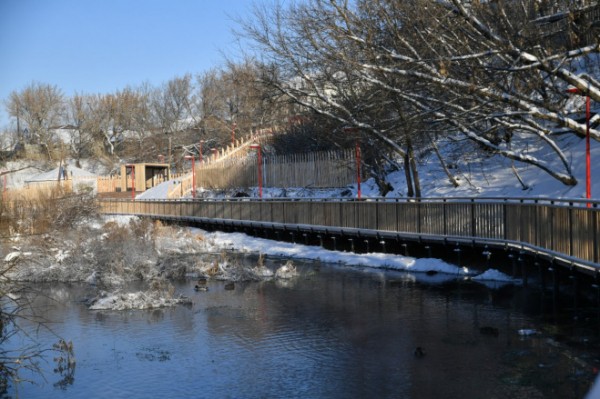 В Красноармейске реализован проект по благоустройству парка