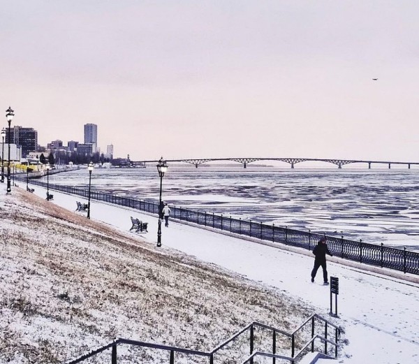 В Саратовской области установится 13-градусный мороз