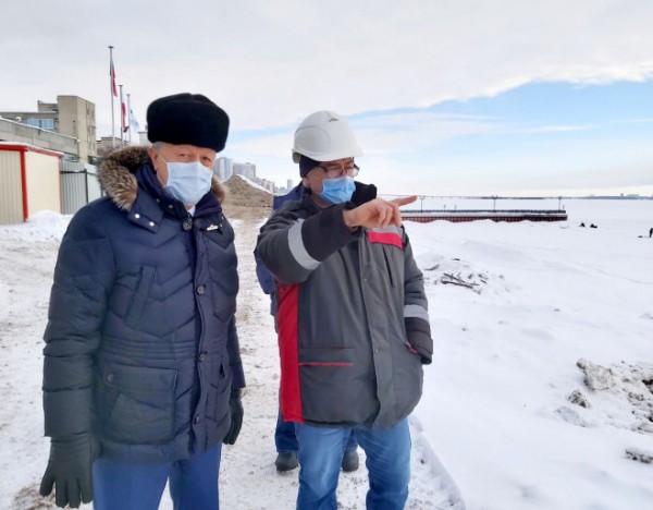 Губернатор проверил ход строительства инфраструктурных и социальных объектов в Саратове