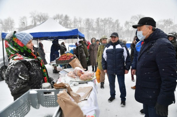 В Саратове прошли ярмарки выходного дня