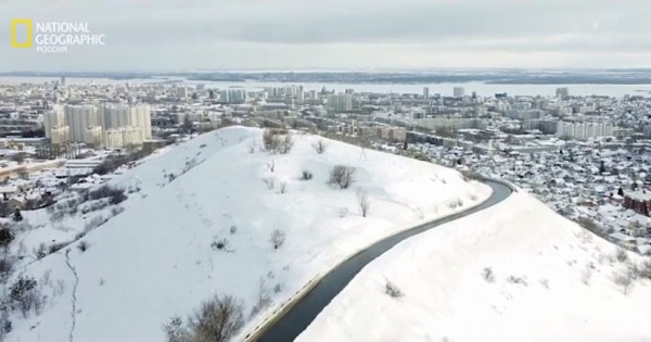 National Geographic показал &laquo;зимнюю сказку&raquo; из Саратова
