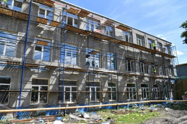 К началу учебного года будет обновлена школа в Балашове К началу учебного года будет обновлена школа в Балашове