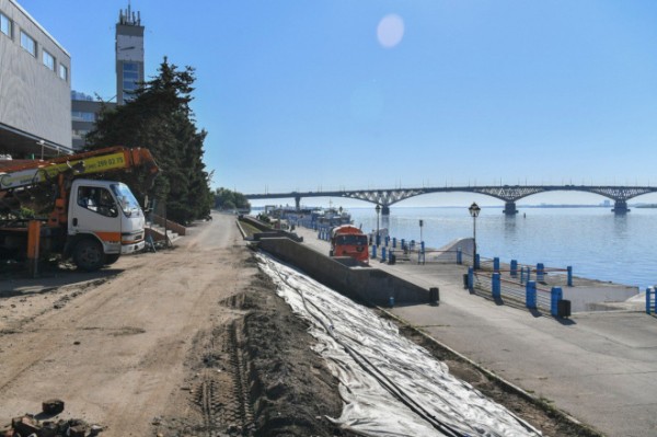 В следующем году будет открыт спуск к Волге со стороны ул. Радищева