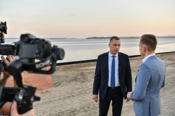 Роман Бусаргин рассказал в интервью о проектах по благоустройству Саратова и райцентров области Роман Бусаргин рассказал в интервью о проектах по благоустройству Саратова и райцентров области