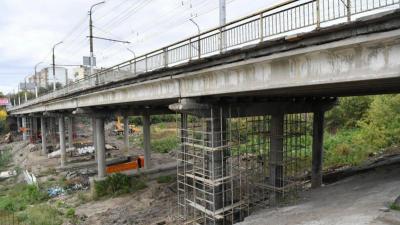 
Мост через Глебучев овраг откроется в конце года					