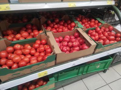 
В Саратовской области дорожают овощи					