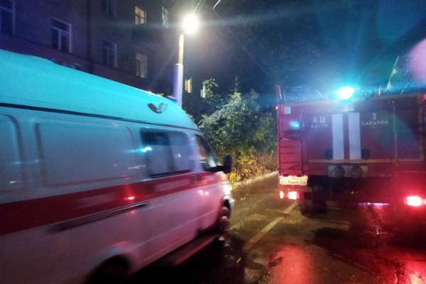 В Саратове произошел пожар в общежитии СГМУ: пострадали четыре человека