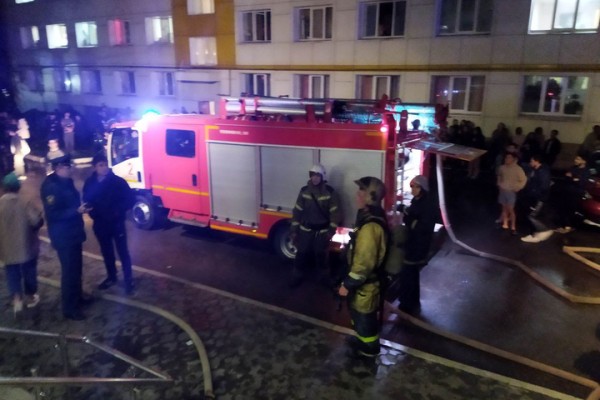 В Саратове произошел пожар в общежитии СГМУ: пострадали четыре человека