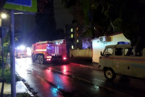 В Саратове произошел пожар в общежитии СГМУ: пострадали четыре человека