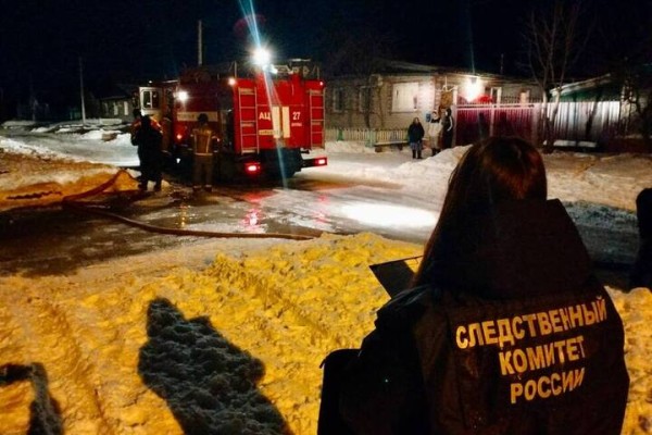 После пожара в энгельсском селе обнаружили тело мужчины