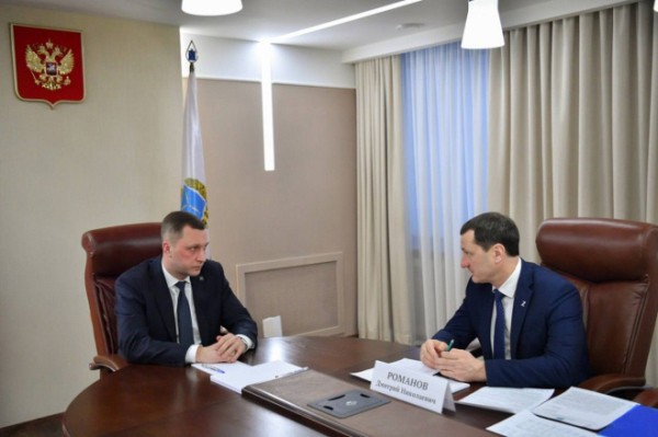 Губернатор провел рабочую встречу с главой Марксовского района Губернатор провел рабочую встречу с главой Марксовского района
