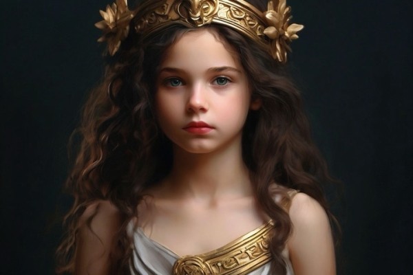 Жители региона назвали дочь именем богини мудрости