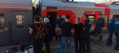 
В Саратовскую область прибыли семьи из Курской области					