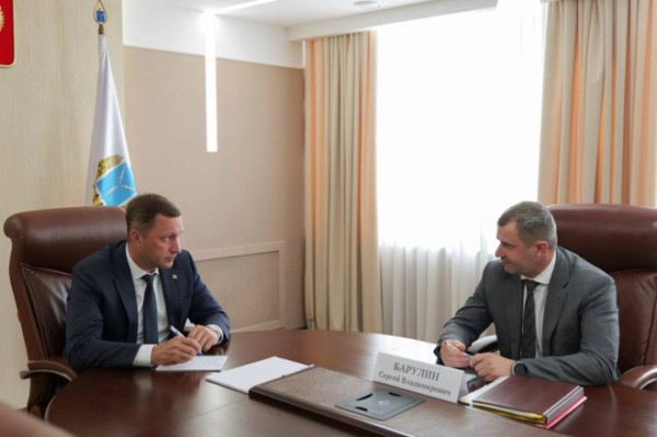 Роман Бусаргин встретился с новым главой Балаковского района