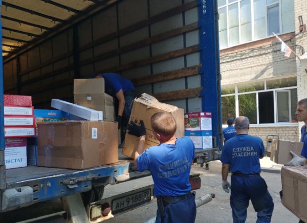 В преддверии нового учебного года в подшефный Сватовский район направлена очередная партия гуманитарного груза В преддверии нового учебного года в подшефный Сватовский район направлена очередная партия гуманитарного груза