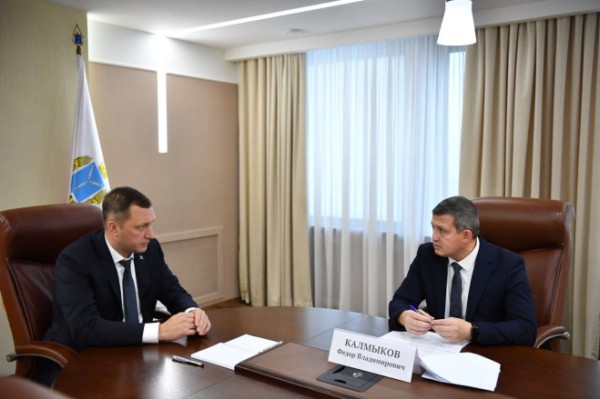 Роман Бусаргин обсудил основные направления развития Советского района с новым главой муниципалитета