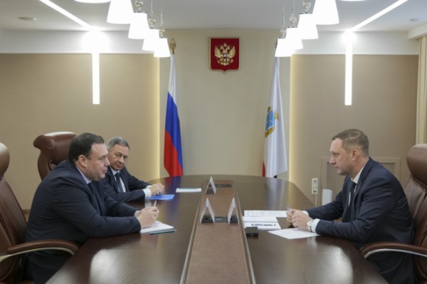 Губернатор провел рабочую встречу с членом Совета при Президенте РФ по развитию гражданского общества и правам человека Александром Бродом