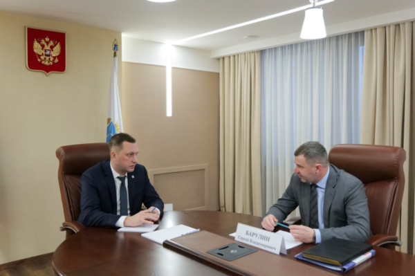 Роман Бусаргин обсудил с главой Балаковского района развитие муниципалитета Роман Бусаргин обсудил с главой Балаковского района развитие муниципалитета