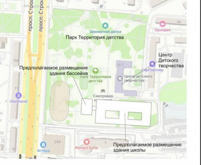 Губернатор Роман Бусаргин показал место размещения новой школы в сквере "Территория детства"
Губернатор Роман Бусаргин показал место размещения новой школы в сквере "Территория детства"