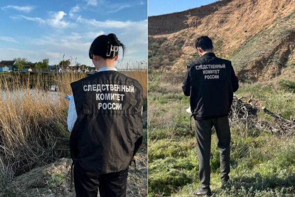 В Чапаевке из реки вытащили труп мужчины, в Красноармейском откопали человеческий череп