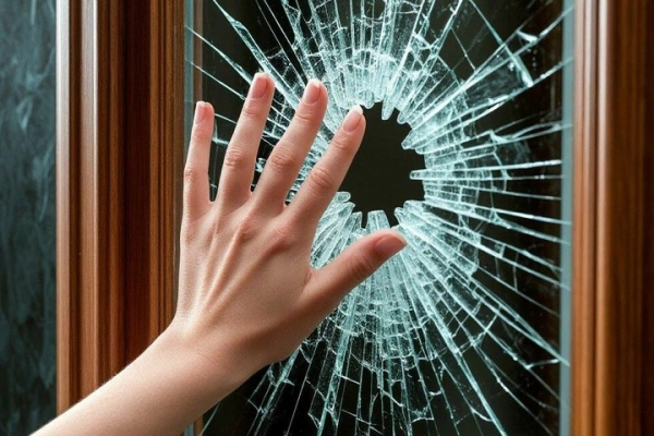 Объяснить поступок не смогла: росгвардейцы задержали женщину, разбившую стекло в магазине Объяснить поступок не смогла: росгвардейцы задержали женщину, разбившую стекло в магазине