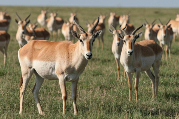 &laquo;Сложилась критическая ситуация&raquo;: из-за массового нашествия сайгаков на регион, этот вид антилоп хотят исключить из Красной книги России