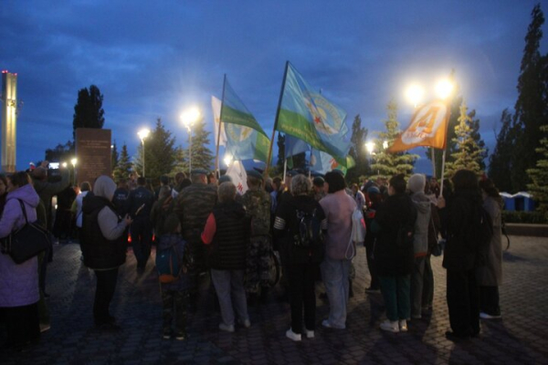 День памяти и скорби: саратовцы отправили послание участникам Великой Отечественной войны (фото)