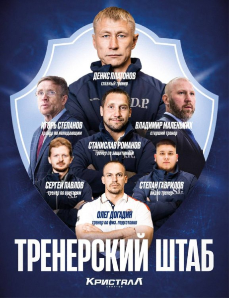 Представляем тренерский штаб