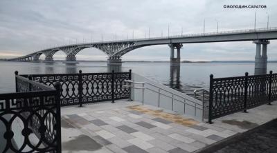 
Губернатор: "Развитие набережной в Саратове будет продолжено"					